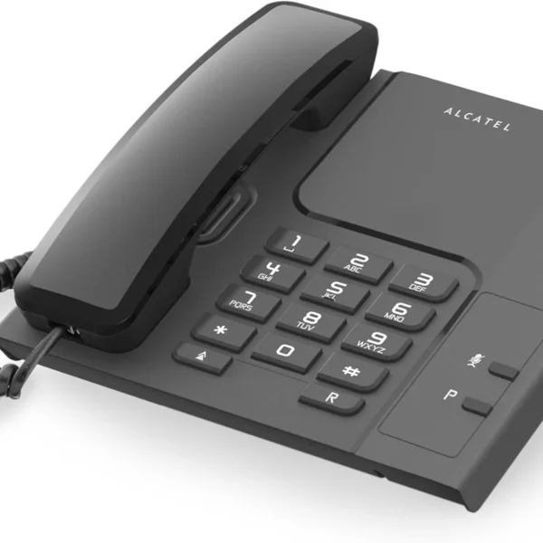 تليفون ارضي من الكاتيل تي 26 , اسود – Alcatel T26 Telephone – BLACK